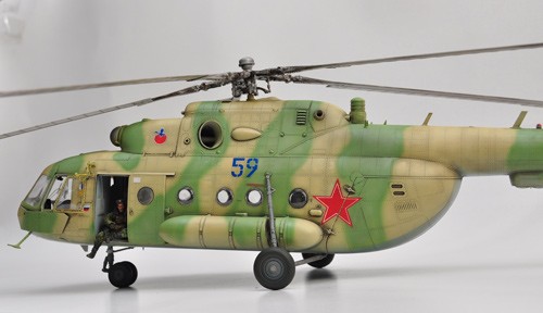 Mô hình Mi-8MT tỷ lệ 1/35 của thành viên Vnbadboy