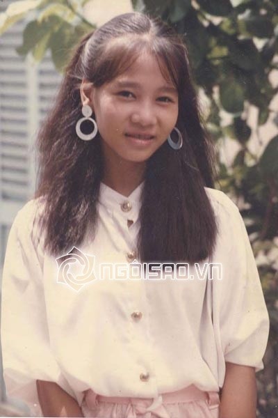 Thu Minh hồi còn là nữ sinh cũng rất điệu đà