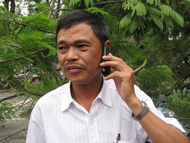 Anh Trần Văn Yên, lái xe chưa hết bàng hoàng