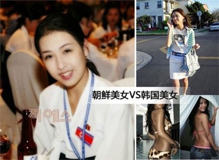 Vẻ đẹp trong sáng, giản dị của thiếu nữ Triều Tiên trong trang phục
truyền thống (trái)