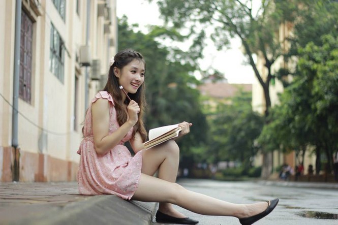 Nguyễn Ngọc Anh, HV Báo chí & Tuyên truyền, chiều cao: 1m67, cân nặng: 45kg