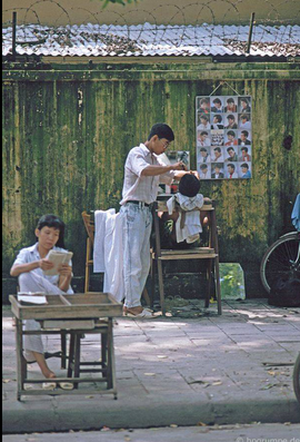 nơi góc tường rêu phong...