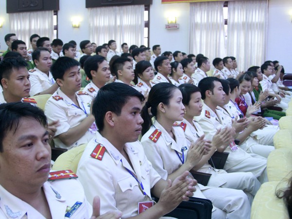 Tham dự đại hội có các đồng chí lãnh đạo Thành Đoàn Hà Nội, các đồng chí lãnh đạo đại diện cấp ủy, chỉ huy các phòng chức năng của CATP, các đồng chí lãnh đạo, cán bộ đoàn cấp trên, đặc biệt có 209 đại biểu đoàn viên thanh niên đến từ 44 đoàn cơ sở trực thuộc lực lượng Công an Thủ đô