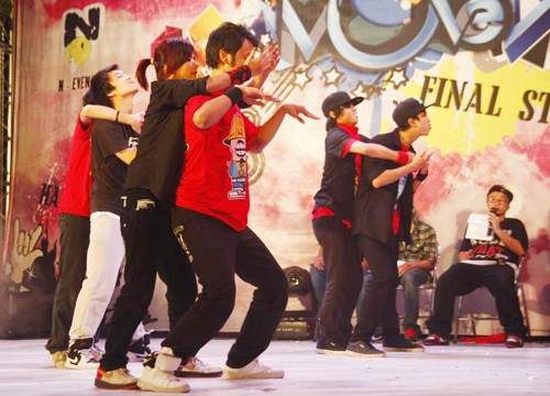 Màn thi đấu Battle dancing