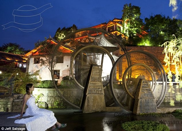 Bức ảnh chụp ở Lệ Giang, Trung Quốc