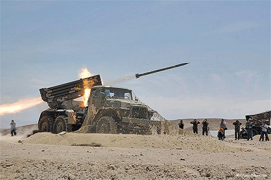 BM-21 còn có thể dùng để rải mìn từ xa rất nhanh chóng, cho phép triển khai chặn bước tiến hay cắt đường rút lui của địch.