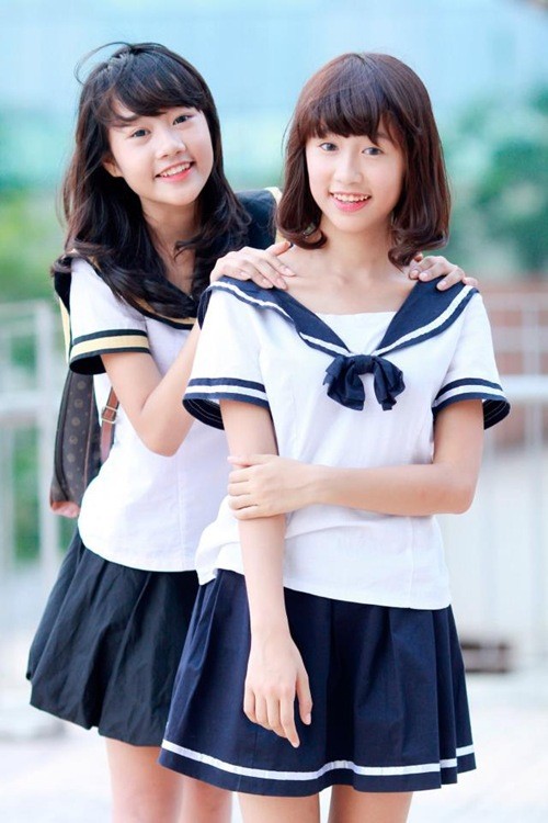 Cô chị An Phương (trái) sinh năm 1997 và em gái Zu Lady, sinh năm 1999 xuất hiện khá nhiều trên các trang bìa của báo, tạp chí dành cho giới trẻ