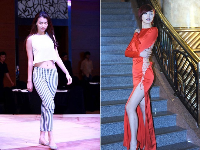 Sau một thời gian ầm ĩ trên báo vì scandal, Hồng Quế xuất hiện với hình ảnh mới nữ tính và thon gọn hơn trước