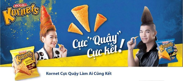 Khi hot girl Chi Pu ngày một nổi giữa dàn hot teen Việt, cô cũng nhận được khá nhiều hợp đồng quảng cáo. Không gói gọn trong phạm vi trong nước, Chi Pu cũng đã từng có kinh nghiệm hợp tác với các đơn vị sản xuất nước ngoài. Ê kip quảng cáo bánh Kornets Thái Lan năm 2012 là một ví dụ