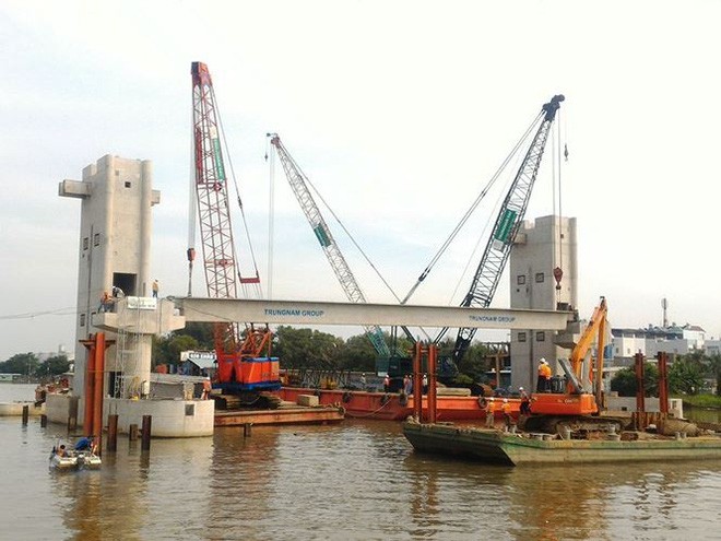 Công trình chống ngập 10.000 tỷ thay vật liệu thép so với thiết kế - ảnh 2