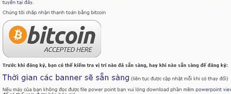 DN Việt đầu tiên chấp nhận thanh toán tiền ảo Bitcoin - ảnh 1