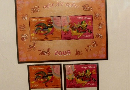 Độc đáo tem 12 con giáp Việt Nam và thế giới - ảnh 3
