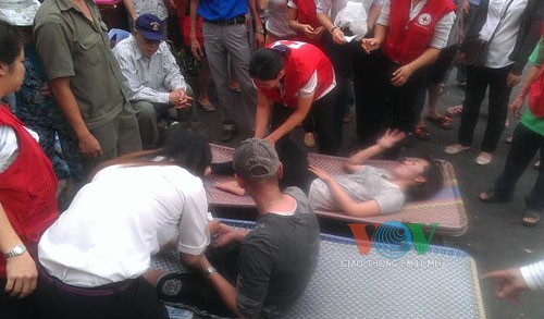 TP.HCM: Cháy dữ dội tại chung cư 26 tầng - ảnh 1