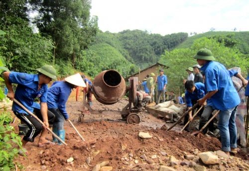 Tuổi trẻ Quảng Ninh thiết thực xây dựng nông thôn mới. - ảnh 1