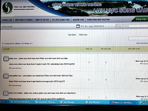 Thêm 2 web có đuôi 'gov.vn' chứa phim, ảnh sex - ảnh 2