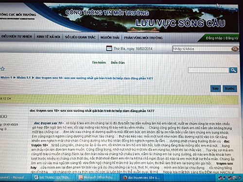 Thêm 2 web có đuôi 'gov.vn' chứa phim, ảnh sex - ảnh 3