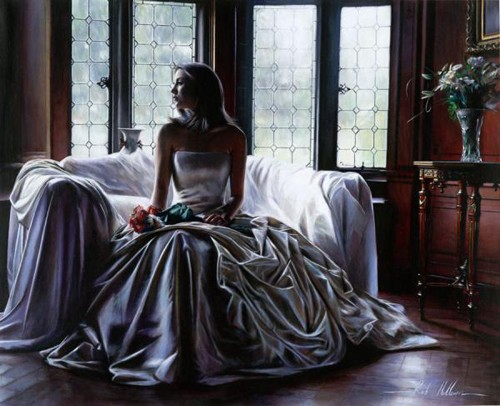 Phụ nữ gợi cảm trong tranh Rob Hefferan - ảnh 10
