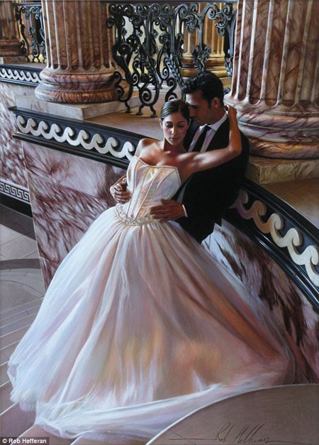 Phụ nữ gợi cảm trong tranh Rob Hefferan - ảnh 3
