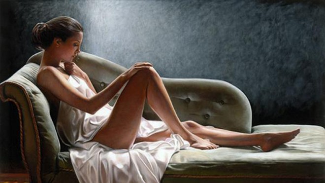 Phụ nữ gợi cảm trong tranh Rob Hefferan - ảnh 7