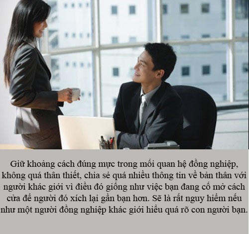 Tuyệt chiêu ngăn tình công sở - ảnh 1