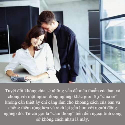 Tuyệt chiêu ngăn tình công sở - ảnh 2