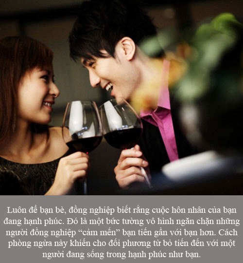 Tuyệt chiêu ngăn tình công sở - ảnh 4