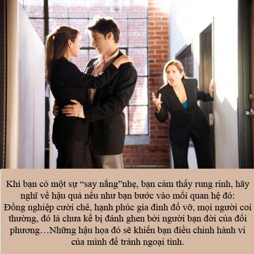 Tuyệt chiêu ngăn tình công sở - ảnh 6