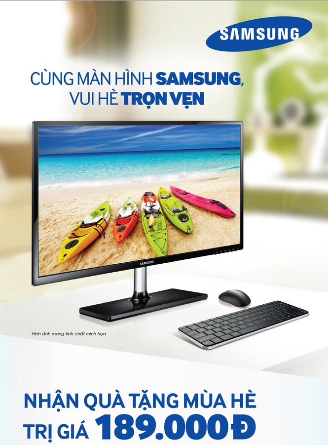 Vui hè trọn vẹn, 'bắt chuột' với màn hình Samsung - ảnh 1