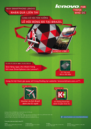 Cơ hội vàng tận hưởng lễ hội bóng đá World Cup tại Brazil - ảnh 1