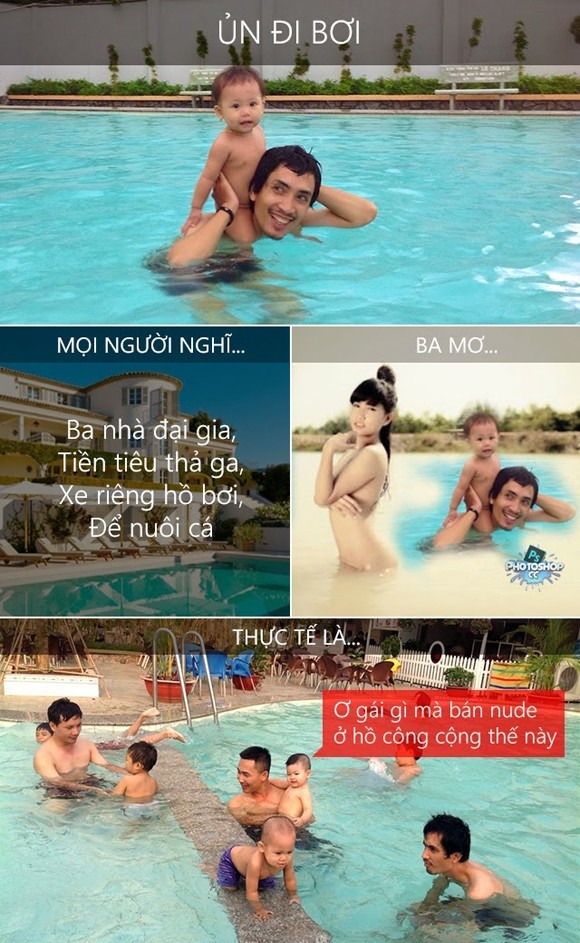 Độc nhất vô nhị ảnh chế bố đơn thân nuôi con - ảnh 3