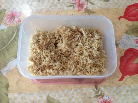 Công xưởng sản xuất ruốc từ bã sắn dây - ảnh 1