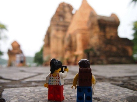 Chùa Một Cột, biển Hội An... trên bộ ảnh lego gây sốt - ảnh 14