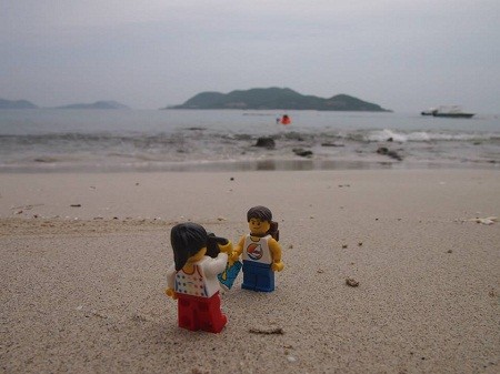 Chùa Một Cột, biển Hội An... trên bộ ảnh lego gây sốt - ảnh 15