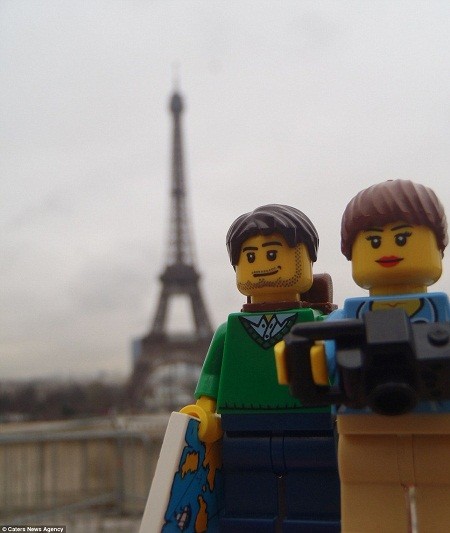 Chùa Một Cột, biển Hội An... trên bộ ảnh lego gây sốt - ảnh 20