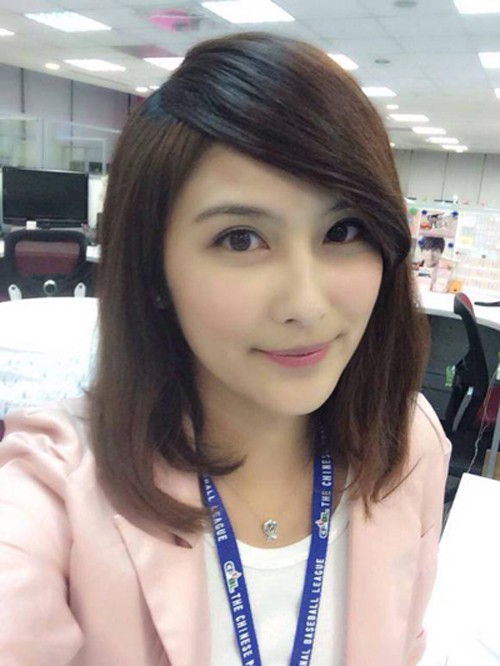 Vẻ đẹp trong sáng của MC thể thao Đài Loan - ảnh 1
