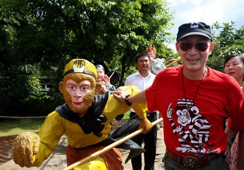 'Tôn Ngộ Không' về lại phim trường Tây Du Ký - ảnh 1