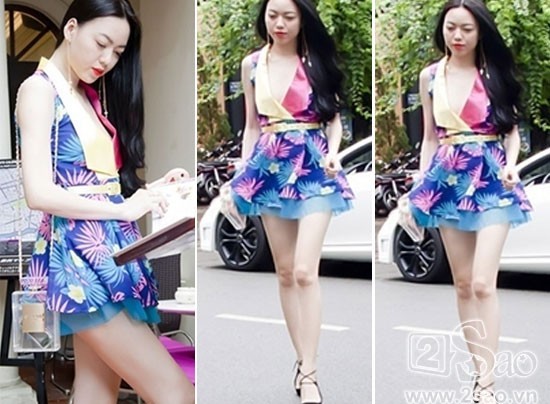Mỹ nhân Việt khoe cặp đùi 'mật ong' với đồ ngắn - ảnh 6