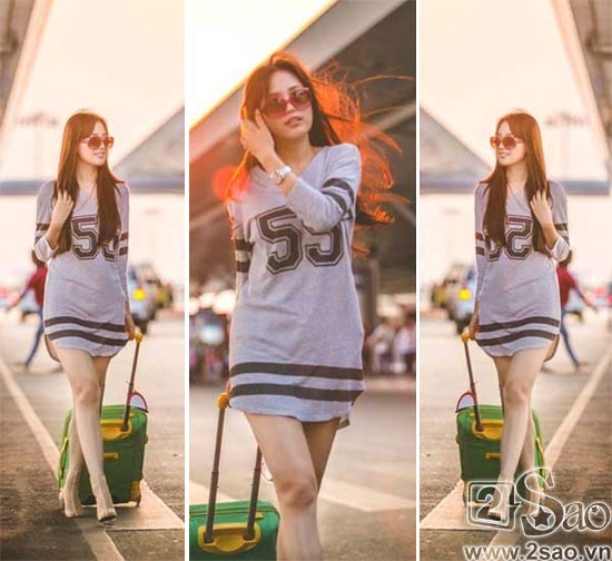 Mỹ nhân Việt khoe cặp đùi 'mật ong' với đồ ngắn - ảnh 7