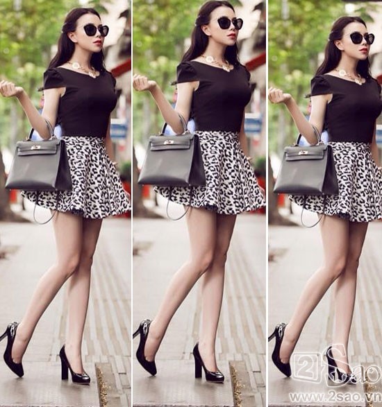 Mỹ nhân Việt khoe cặp đùi 'mật ong' với đồ ngắn - ảnh 9