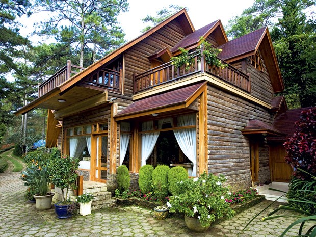 Biệt thự gỗ Châu Âu chiếm giữ cả quả đồi ở Đà Lạt - ảnh 3