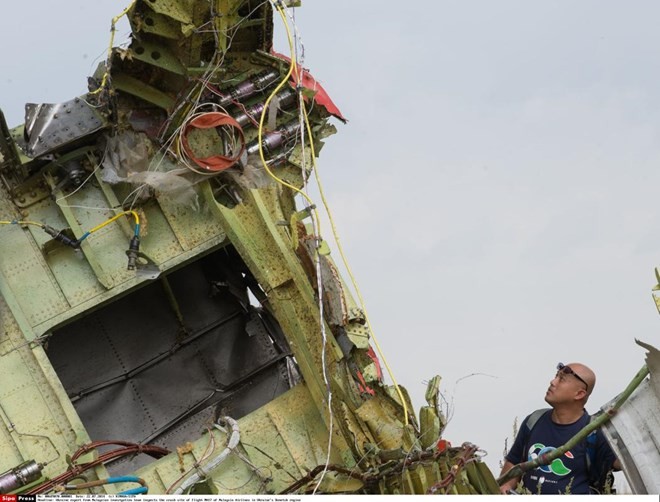 Những hình ảnh chứng minh MH17 bị bắn bằng tên lửa - ảnh 9