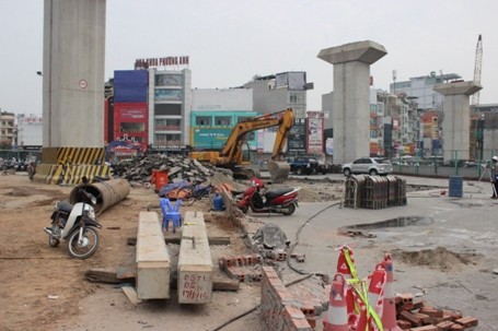 Hà Nội: Ùn tắc kéo dài tại điểm thi công hầm chui Thanh Xuân - ảnh 5