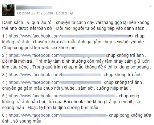 Rúng động mẫu nude Việt tố nhiếp ảnh gia sàm sỡ - ảnh 1