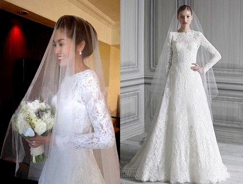 Những chiếc váy cưới lộng lẫy đắt giá của sao Việt - ảnh 2