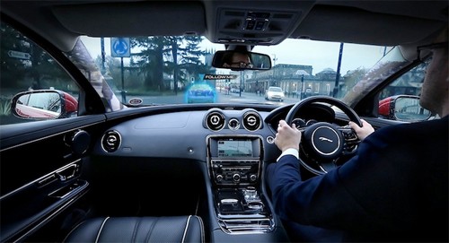 Jaguar phát triển cột xe nhìn xuyên thấu - ảnh 1