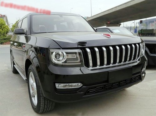 Lộ diện xe sang Hongqi LS5 trên phố - ảnh 2