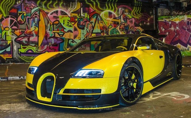 Cận cảnh Bugatti Veyron 'siêu độc' của tay chơi Ả Rập - ảnh 3