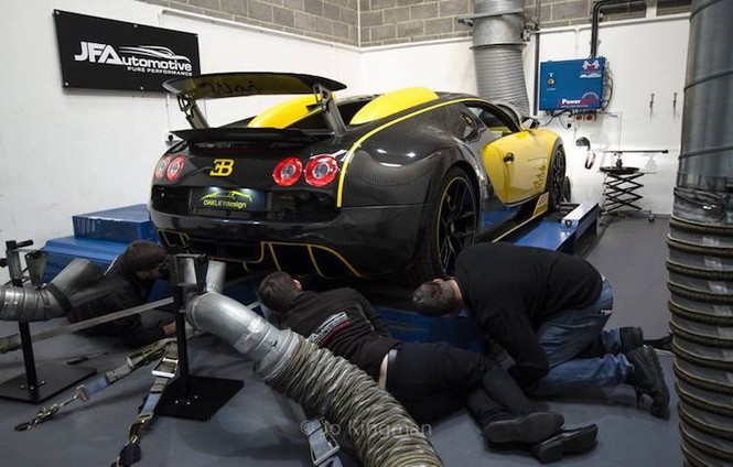 Cận cảnh Bugatti Veyron 'siêu độc' của tay chơi Ả Rập - ảnh 8