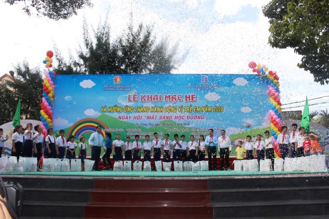Lễ khai mạc hè và hưởng ứng Tháng hành động vì trẻ em 2016 - ảnh 1