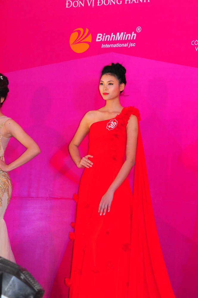 Hoa khôi Nghệ An lộng lẫy trong trang phục áo dài, dạ hội - ảnh 1